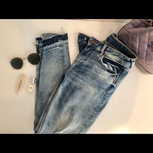 Zara Premium Basic Denim Distressed